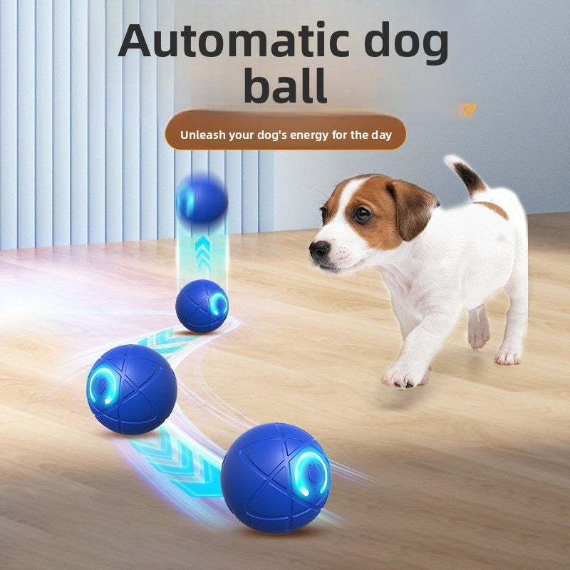 Smart Interactive Dog Ball — Self-Play Toy