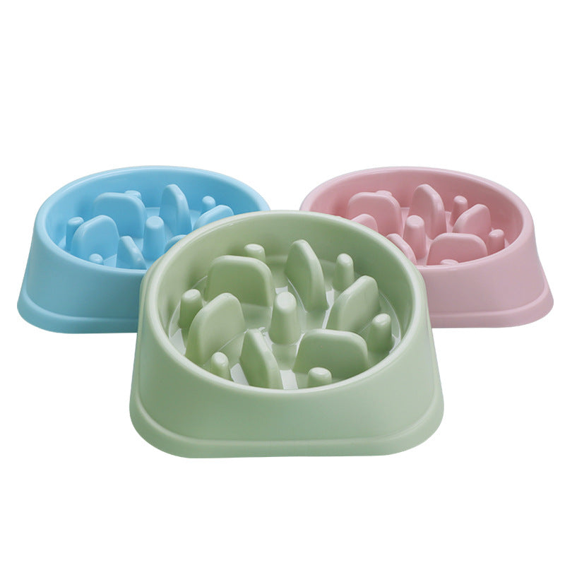 Slow Feed Dog Bowl — Anti-Bloat Puzzle Feeder