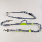 Hands-Free Dog Leash with Waist Belt — Bungee Bike & Running Lead